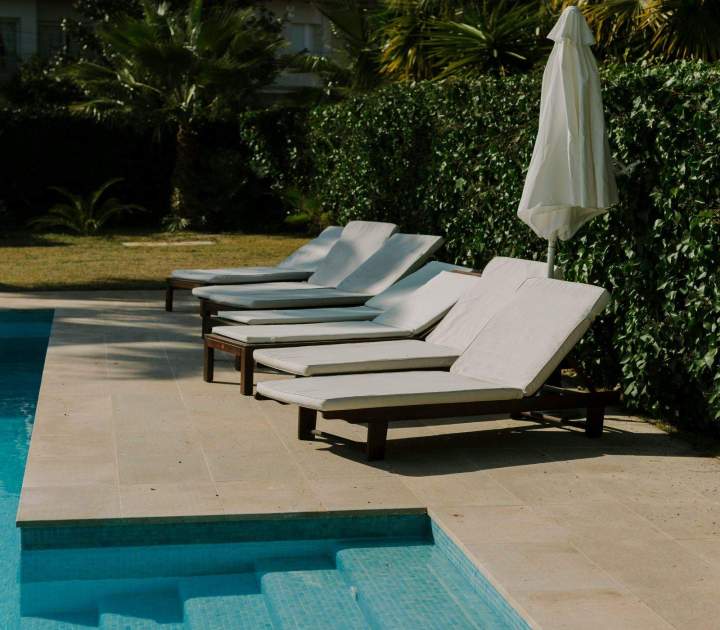 Plage de piscine Indre-et-Loire